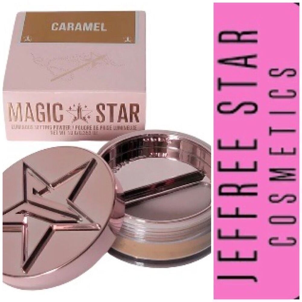 JEFFREE STAR - NWT - Magic Star Loose Setting Powder in Caramel. Luminous Finish
